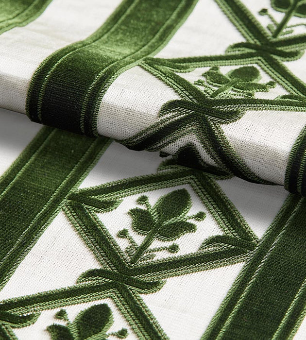 Old World Weavers Riga Bambert Forest Fabric Sample C219920001