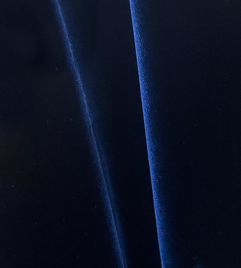 Old World Weavers Velluto Liscio Sapphire Fabric C219940001