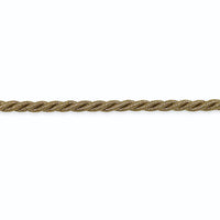 Schumacher Lulu Cord Pewter Metallic Trim C9211-2