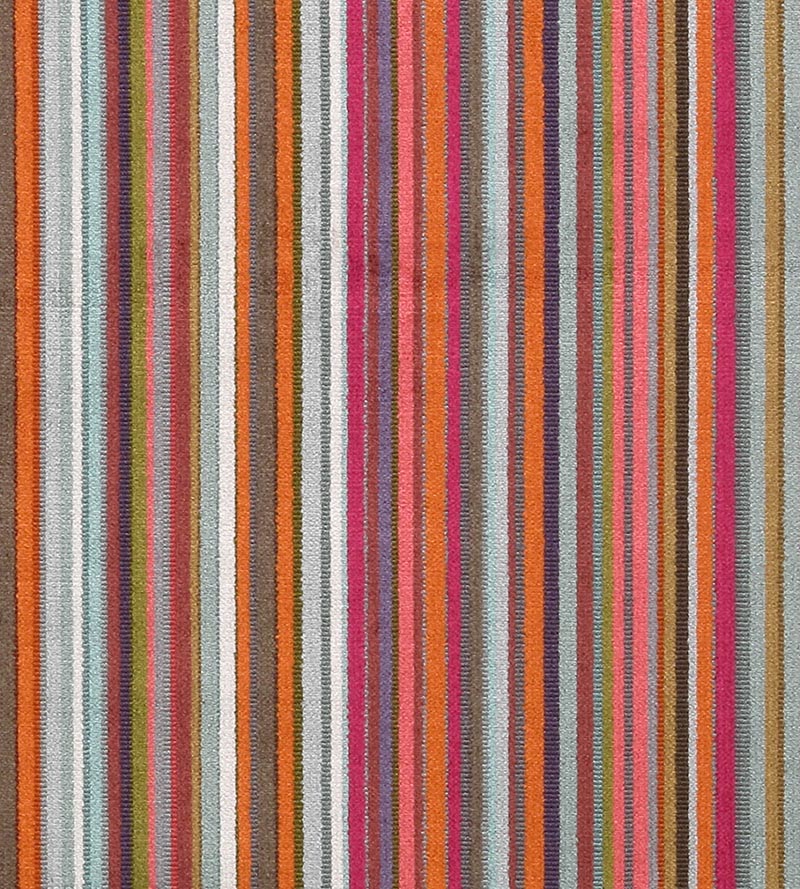 Old World Weavers Beaugency Multi Blue Fabric CA26730012