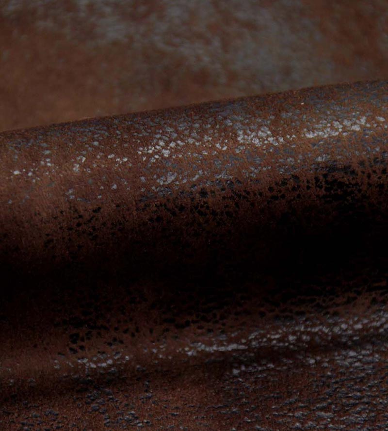 Old World Weavers Cuir Vieilli Moka Fabric CA50800055