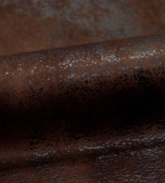 Old World Weavers Cuir Vieilli Moka Fabric CA50800055