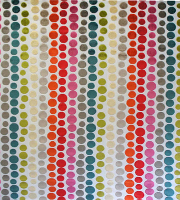 Old World Weavers Confettis Rainbow Fabric Sample CA12670100