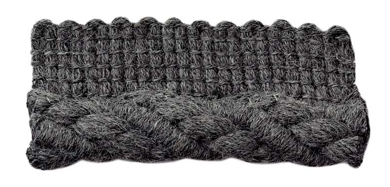 Perennials Cable Cord Grey Matter Fabric Sample CC-217