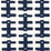 Caroline Cecil Bridge Dark Navy/Oyster Fabric CCF-2306.1650.0