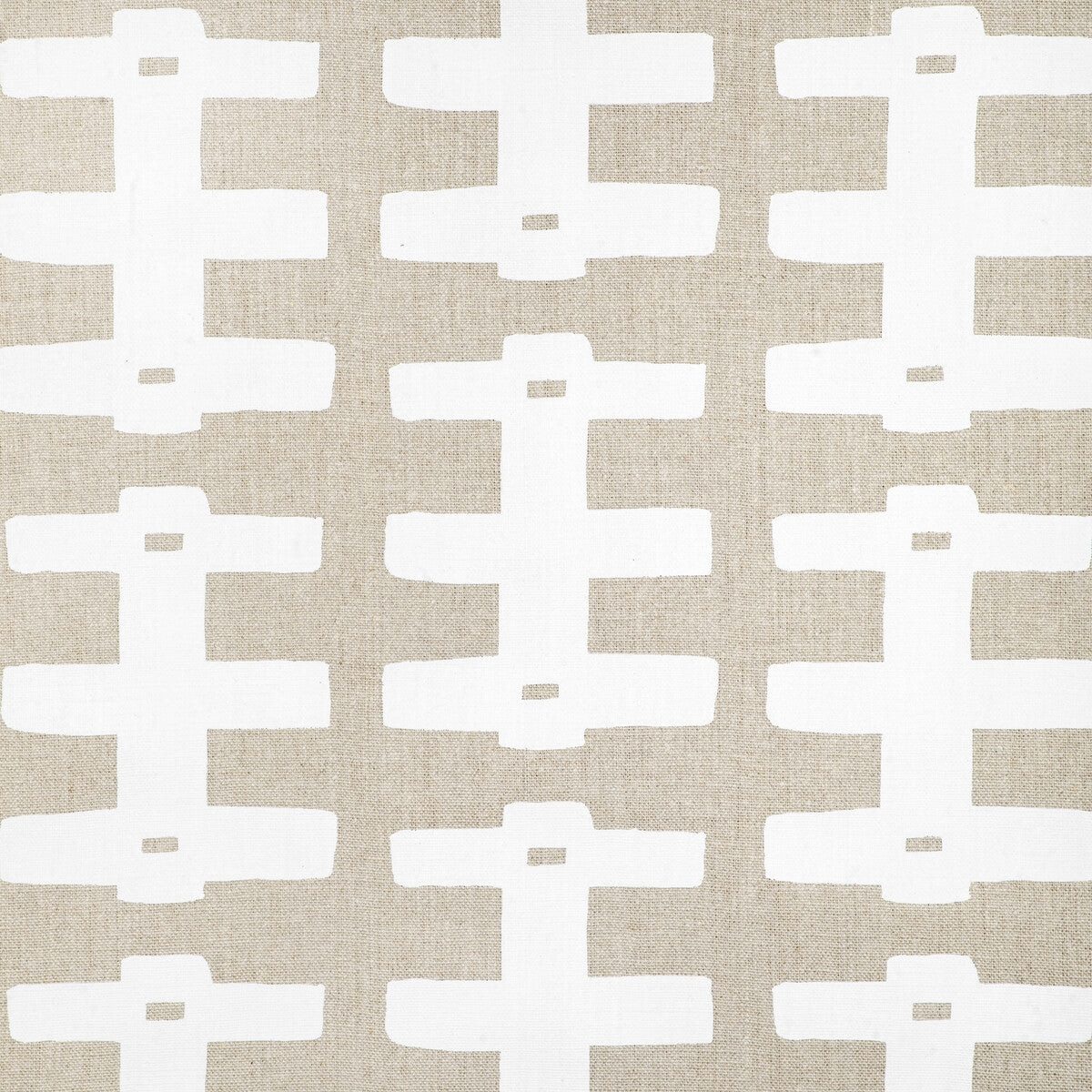 Caroline Cecil Bridge White/Natural Fabric Sample CCF-2309.161.0