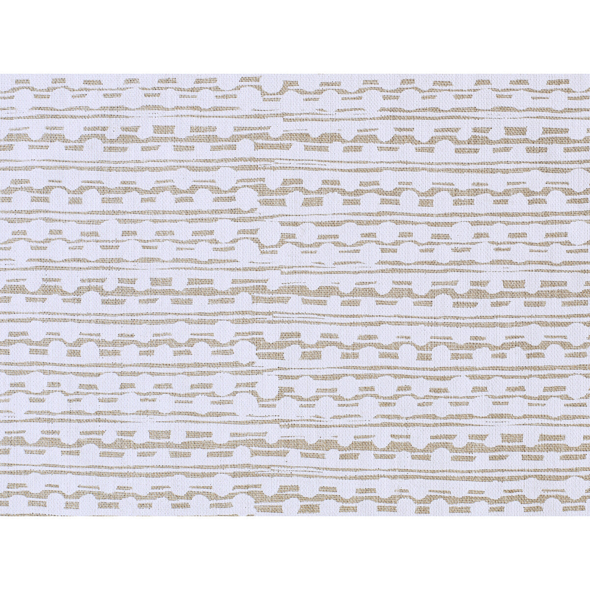Caroline Cecil Gamal White/Natural Fabric Sample CCF-2314.161.0