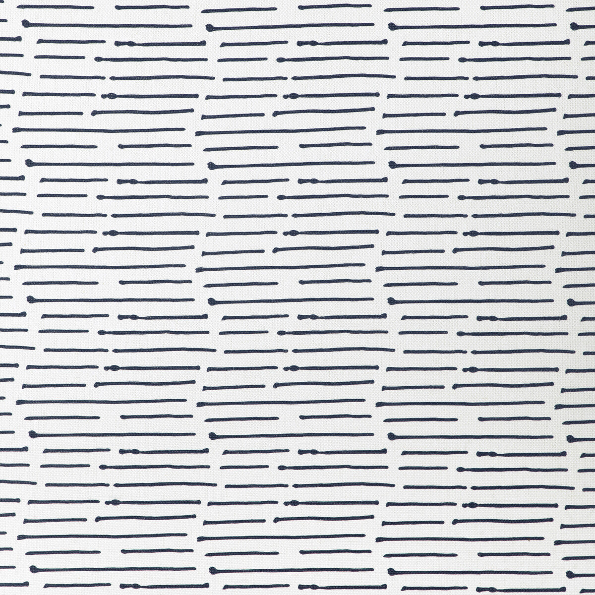 Caroline Cecil Ink Stripe Dark Navy/Oyster Fabric Sample CCF-2322.1650.0