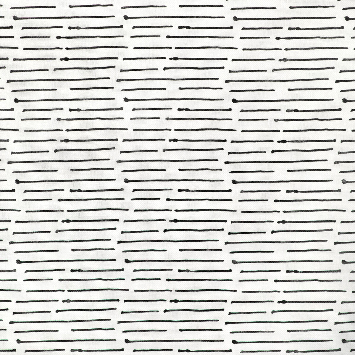Caroline Cecil Ink Stripe Black/Oyster Fabric Sample CCF-2322.816.0