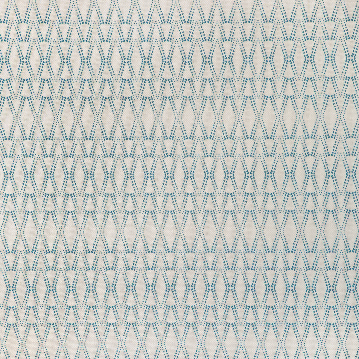 Caroline Cecil Ketut Teal/Oyster Fabric Sample CCF-2324.1635.0