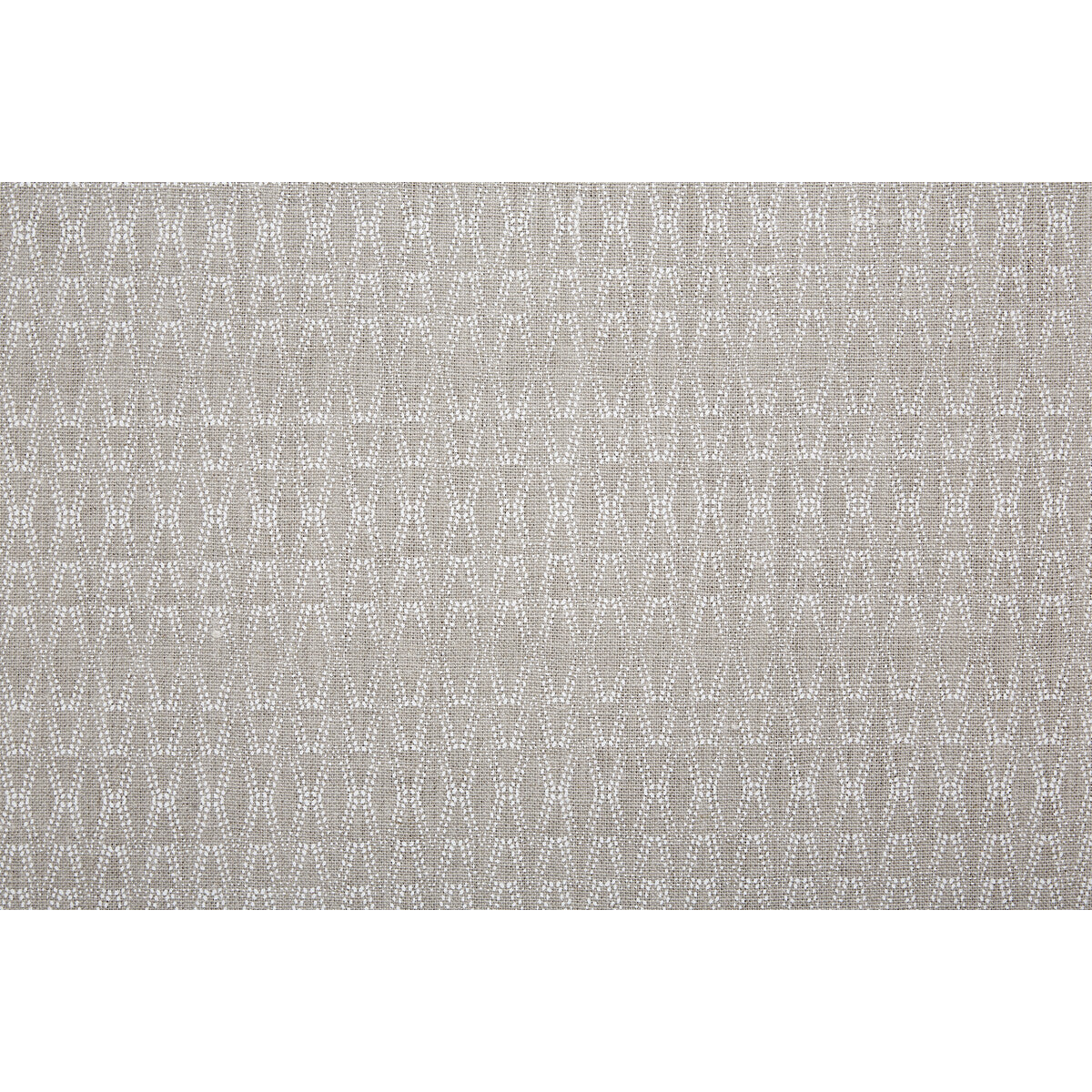 Caroline Cecil Ketut White/Natural Fabric Sample CCF-2326.1601.0