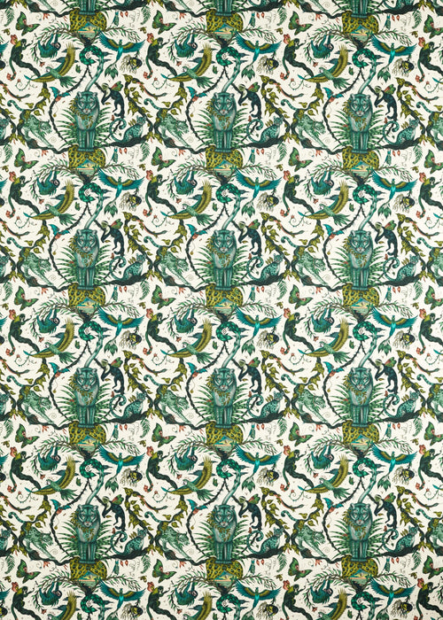 Clarke & Clarke Bosque Dreams Jungle Fabric CCF0865-02.CAC.0