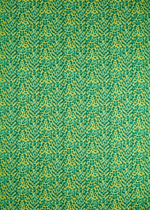 Clarke & Clarke Felis Lime Fabric CCF0866-02.CAC.0