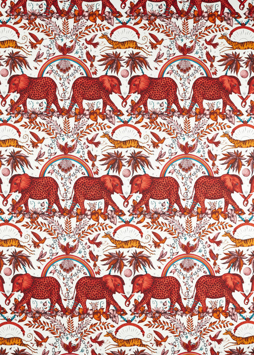 Clarke & Clarke Zambezi Flame Fabric CCF0871-03.CAC.0