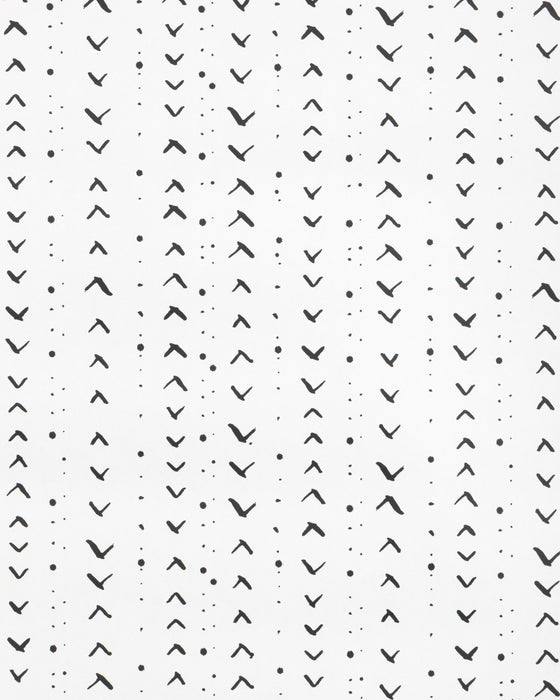 Caroline Cecil Titik Wp Black Wallpaper Sample CCP-2347.81.0