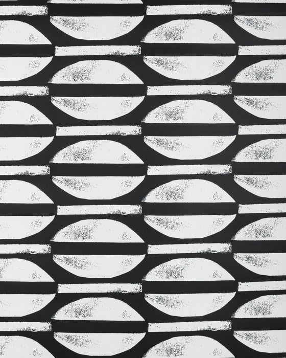 Caroline Cecil Raja Wp Black Wallpaper CCP-2348.81.0