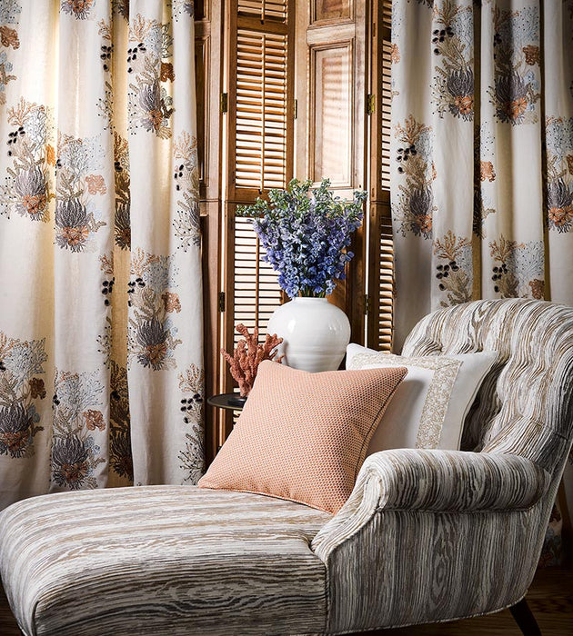 Old World Weavers Muir Woods Bluejay Fabric CDOB410003