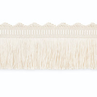 Schumacher Foster Cut Fringe Blanc Trim CF3020-1