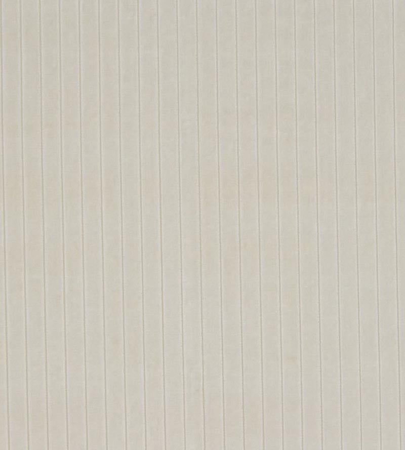 Christian Fischbacher Velvet Stripe Snow Fabric Sample CH44810100