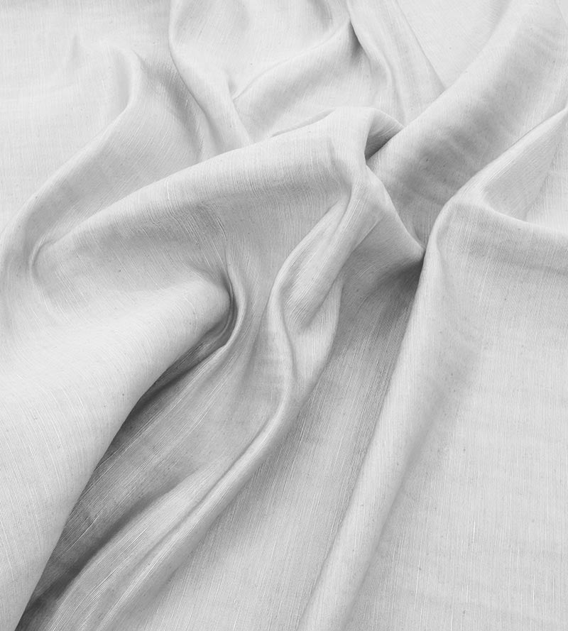 Christian Fischbacher Luna Ii White Fabric Sample CH46110110