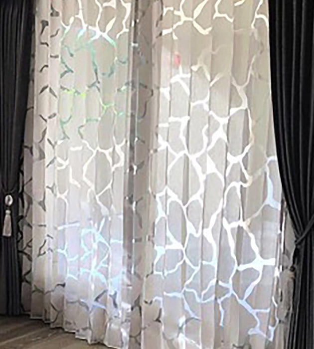 Christian Fischbacher Giraffa Champagne Fabric Sample CH10600117