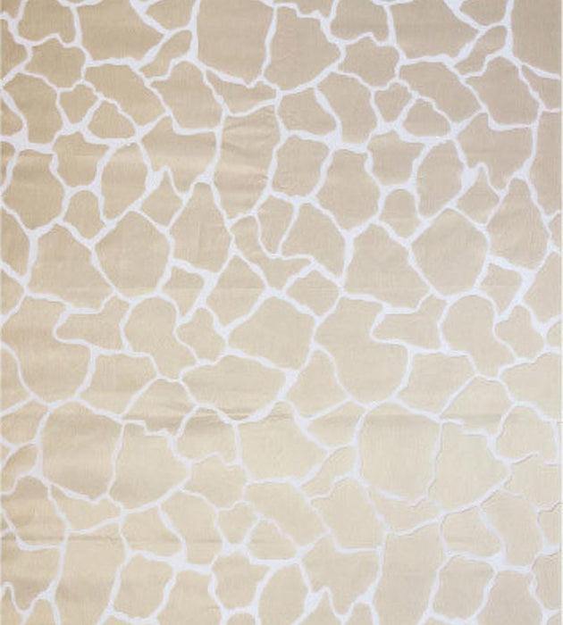 Christian Fischbacher Giraffa Linen Fabric Sample CH10600127