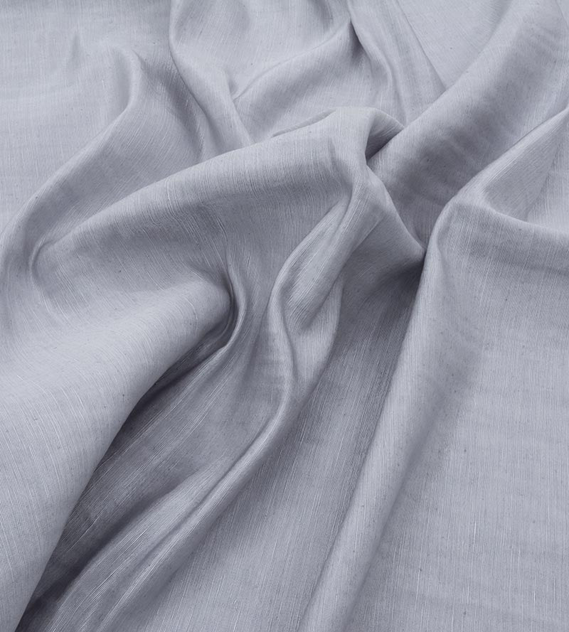 Christian Fischbacher Luna Ii Alabaster Fabric Sample CH46110135