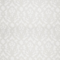 Christian Fischbacher Pompadour Paper White Fabric CH44720200