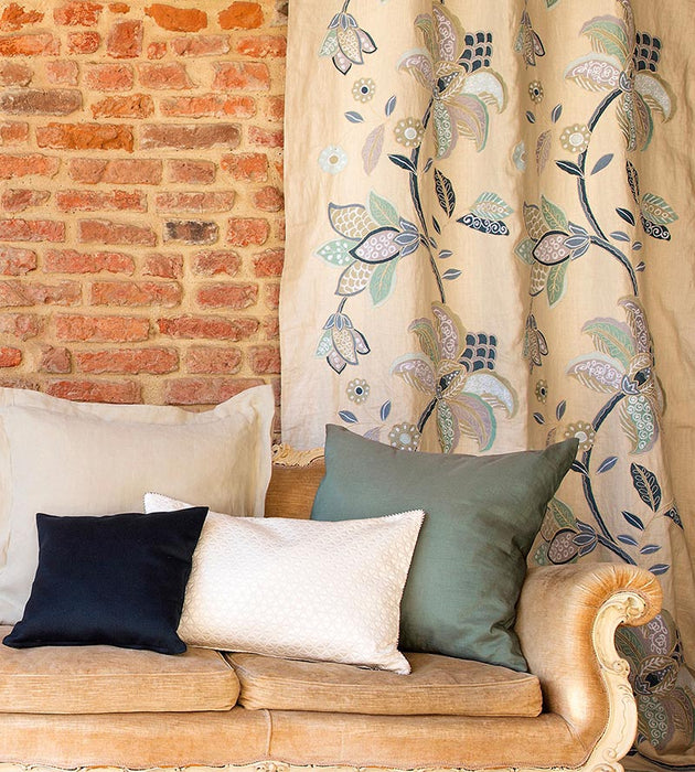 Christian Fischbacher Happy Watercolor Fabric Sample CH06420201