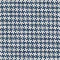 Christian Fischbacher Pied De Poule Navy Fabric CH43320201