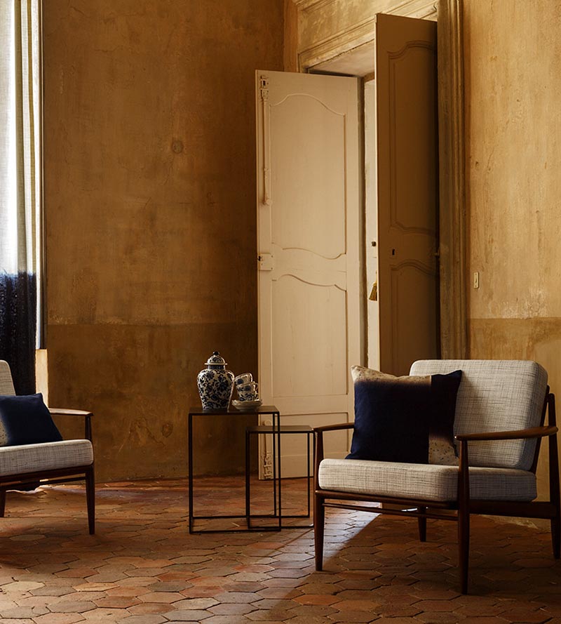 Christian Fischbacher Intermezzo Cobalt Fabric CH45320201