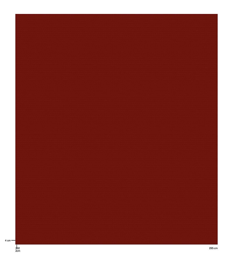 Christian Fischbacher Aretha Persimmon Fabric Sample CH27820202