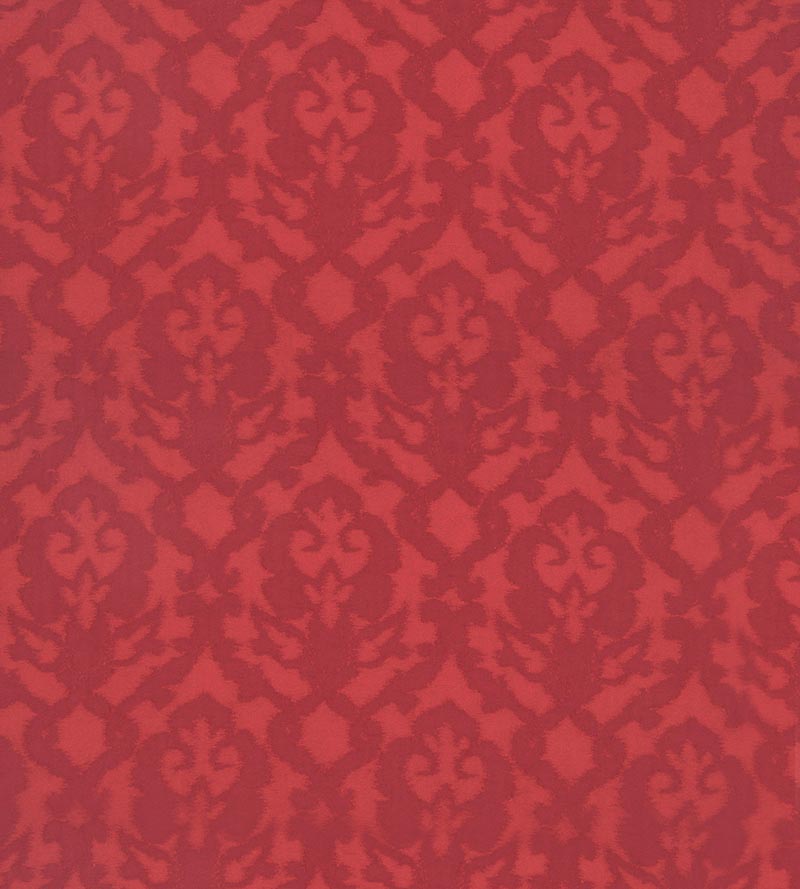 Christian Fischbacher Pompadour Cardinal Fabric Sample CH44720202
