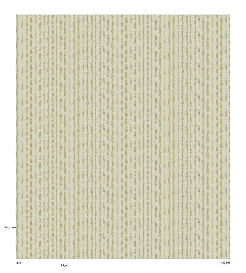 Christian Fischbacher Linares Straw Fabric Sample CH46020203