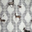 Christian Fischbacher Chamonix Chocolate Fabric Sample CH41320205