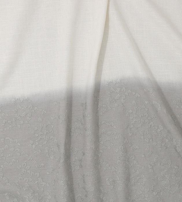 Christian Fischbacher Intermezzo Dove Grey Fabric Sample CH45320205