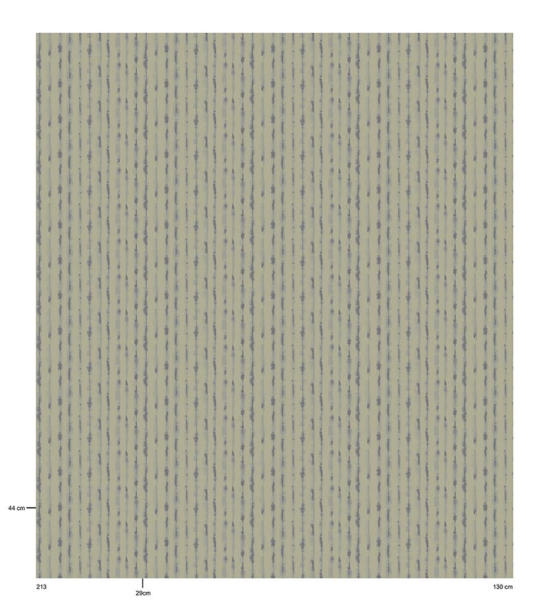 Christian Fischbacher Linares Silver Fabric Sample CH46020205