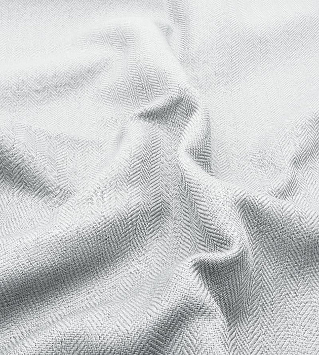 Christian Fischbacher Aretha Whisper White Fabric Sample CH27820207