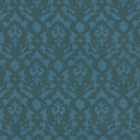 Christian Fischbacher Pompadour Turquoise Fabric CH44720209