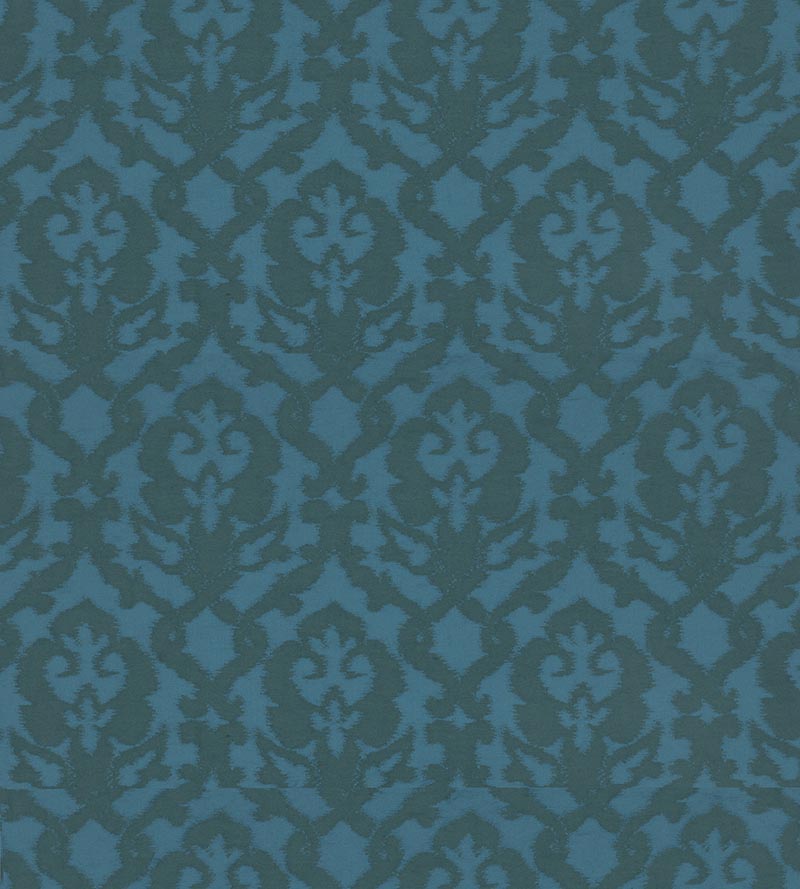 Christian Fischbacher Pompadour Turquoise Fabric Sample CH44720209