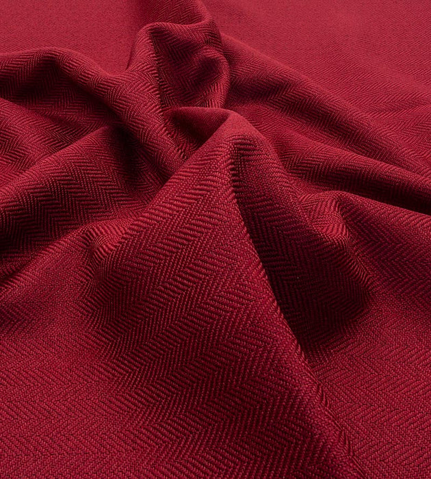 Christian Fischbacher Aretha Scarlet Fabric Sample CH27820212