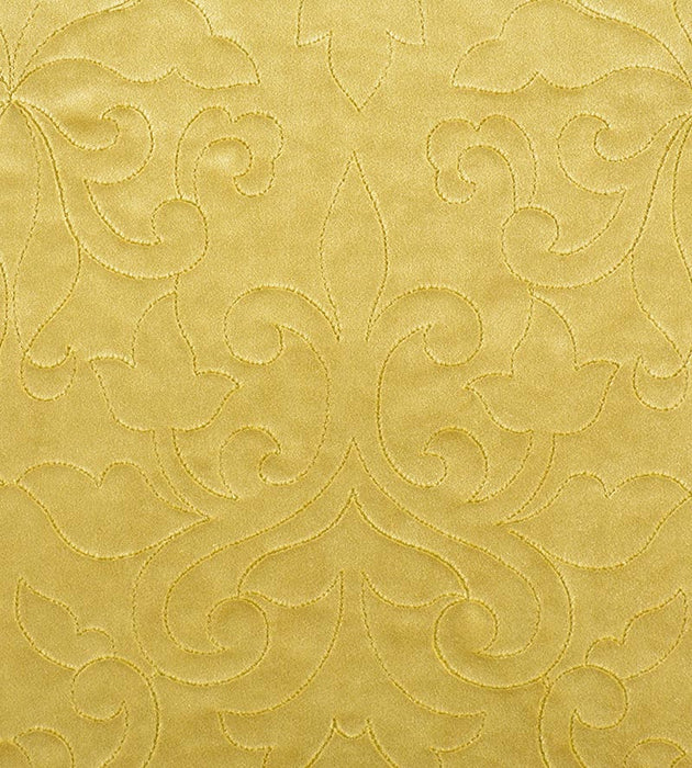 Christian Fischbacher Classic Velvet Sun Gold Fabric Sample CH06620214