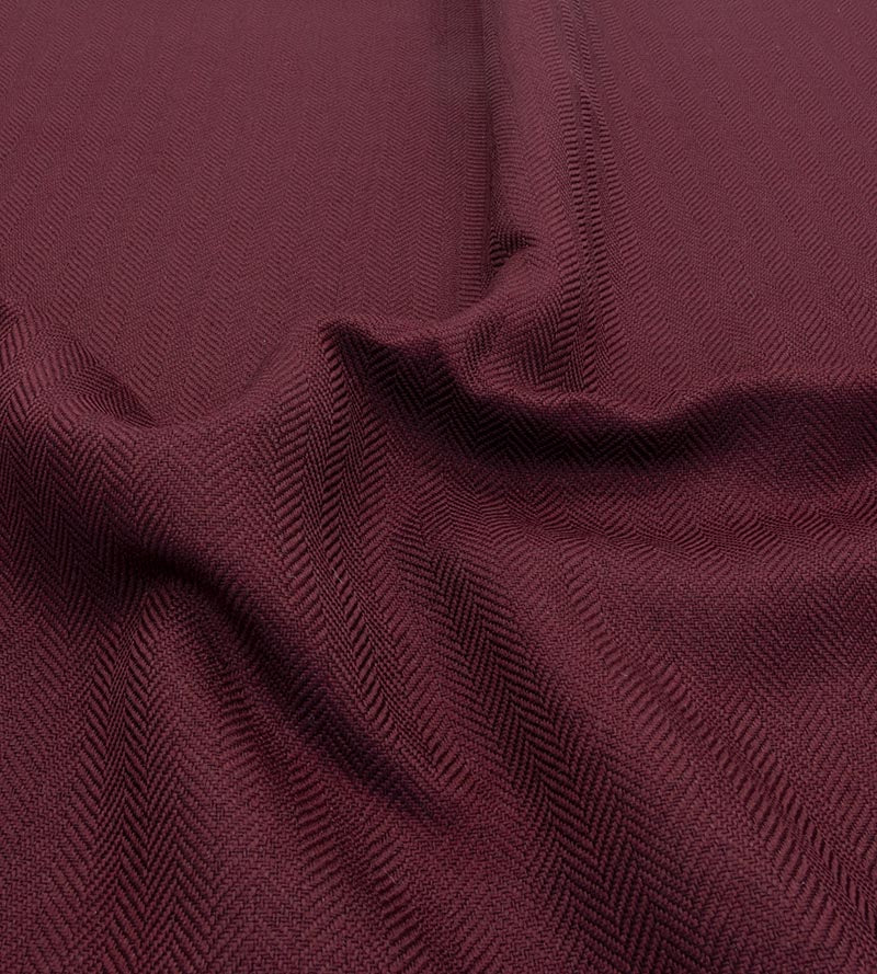 Christian Fischbacher Aretha Burgundy Fabric Sample CH27820222