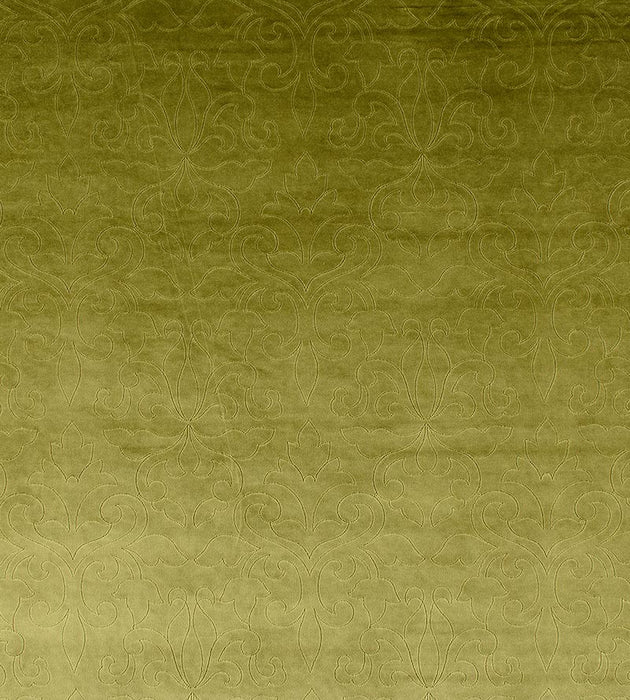 Christian Fischbacher Classic Velvet Avocado Fabric CH06620224