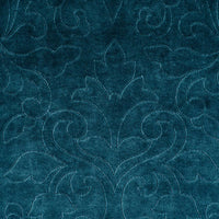 Christian Fischbacher Classic Velvet Teal Fabric CH06620229