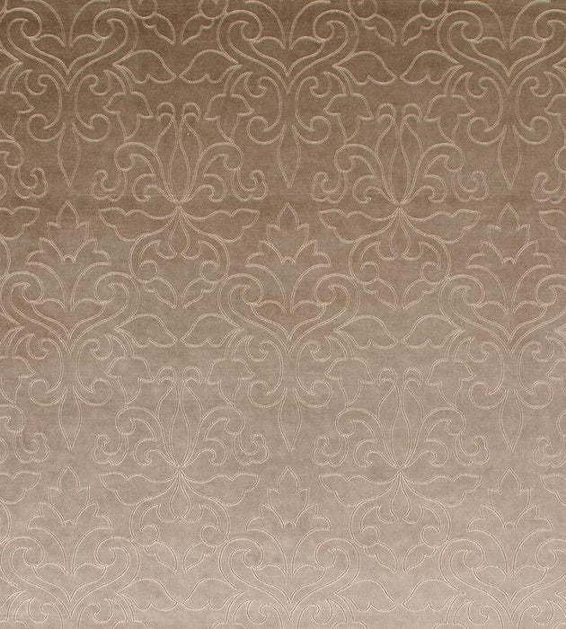 Christian Fischbacher Classic Velvet Taupe Fabric Sample CH06620247