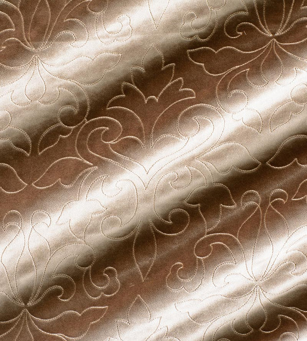 Christian Fischbacher Classic Velvet Taupe Fabric Sample CH06620247