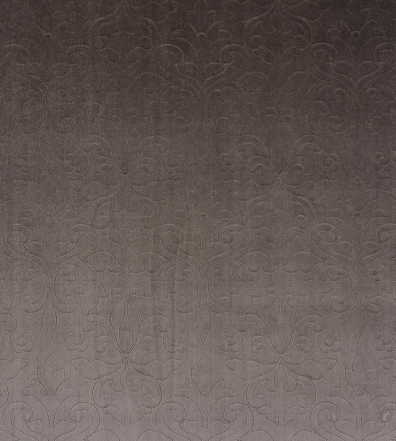 Christian Fischbacher Classic Velvet Hematite Fabric Sample CH06620287