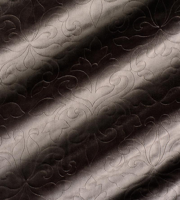 Christian Fischbacher Classic Velvet Hematite Fabric Sample CH06620287