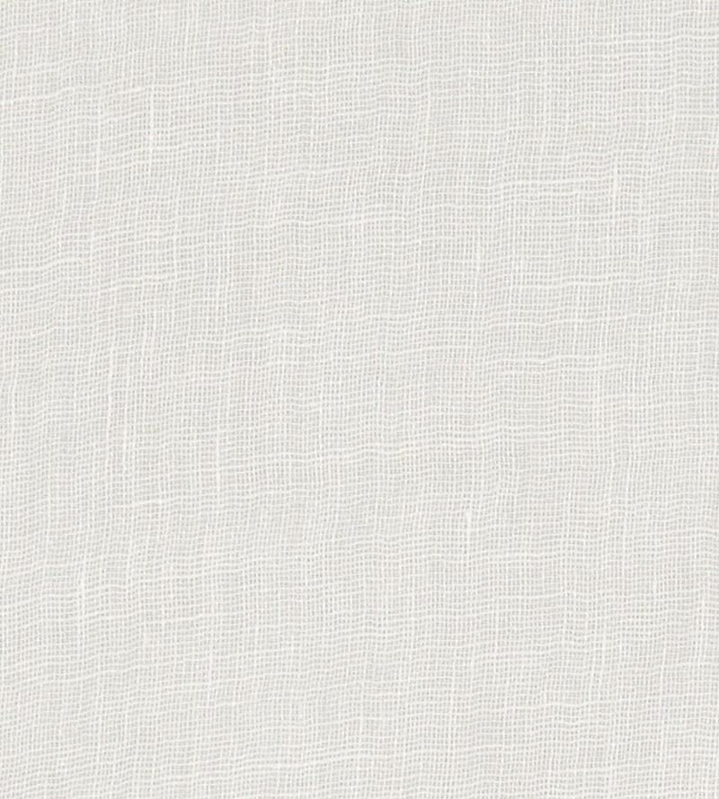 Christian Fischbacher Lino Elegant Paper White Fabric Sample CH27130300
